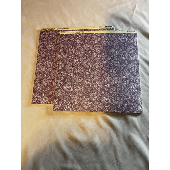 2 Graphic 45 Children's Hour Collection Pumpkin Bat 12"October Montage Cardstock - Picture 2 of 2